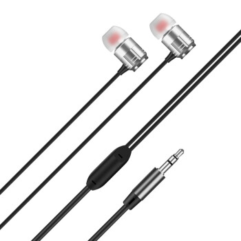 纽曼（Newmine）JK12声卡直播专用监听有线耳机入耳式手机电脑主播专用游戏吃鸡超长3米加长线单插头不带麦	